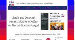 Desktop Screenshot of ihla.ca